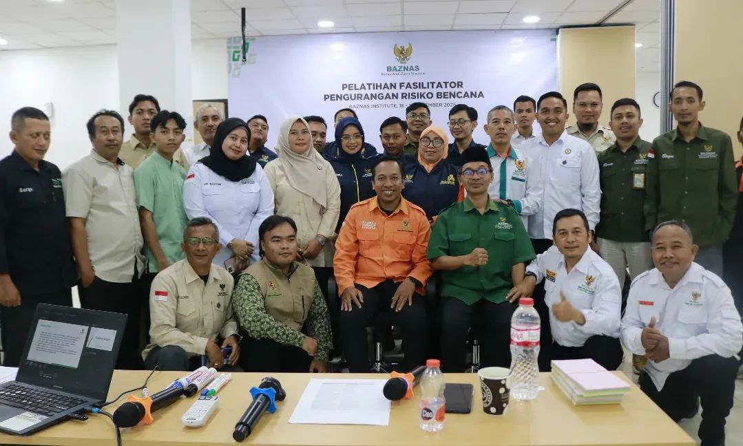 BAZNAS Gelar Pelatihan Fasilitator Pengurangan Risiko Bencana