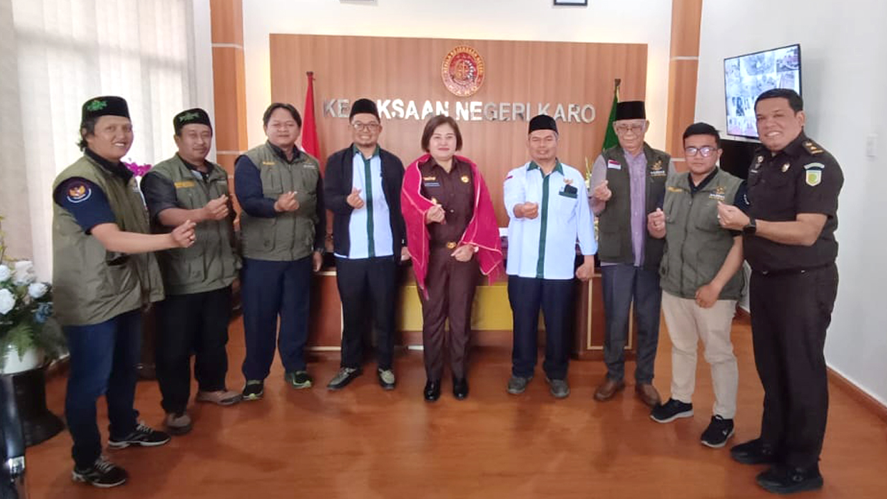 Pimpinan dan Amil Pelaksana BAZNAS KARO Melakukan Kunjungan Silaturrahmi kekantor Kejaksaan Negeri Kabupaten Karo