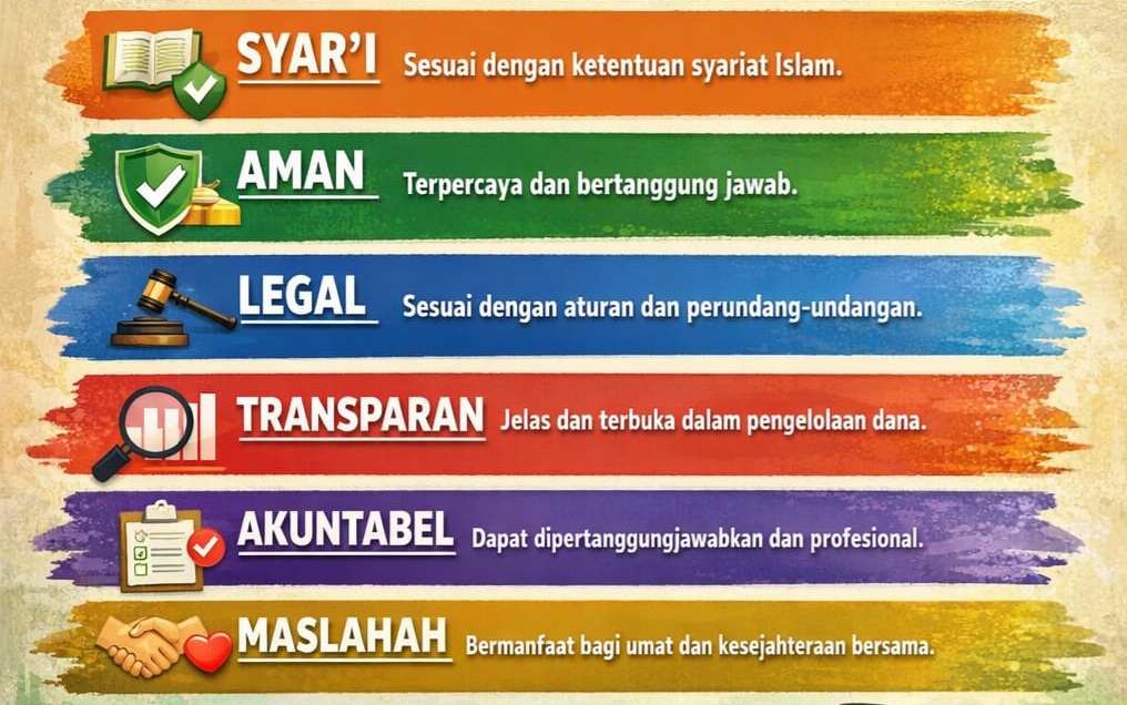 PRINSIP PENGELOLAAN ZAKAT BAZNAS Kabupaten Karo